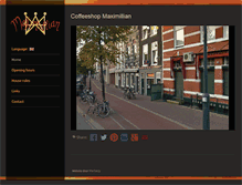 Tablet Screenshot of maximillian.nl